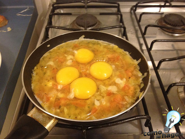 Cómo preparar huevos pericos