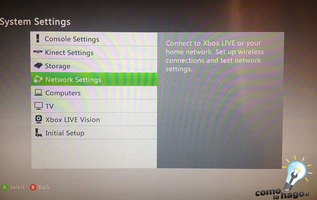 Cómo compartir Internet a tu Xbox 360