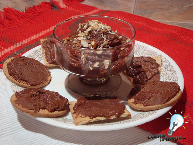 Nutella con galletas - Cómo hacer nutella casera