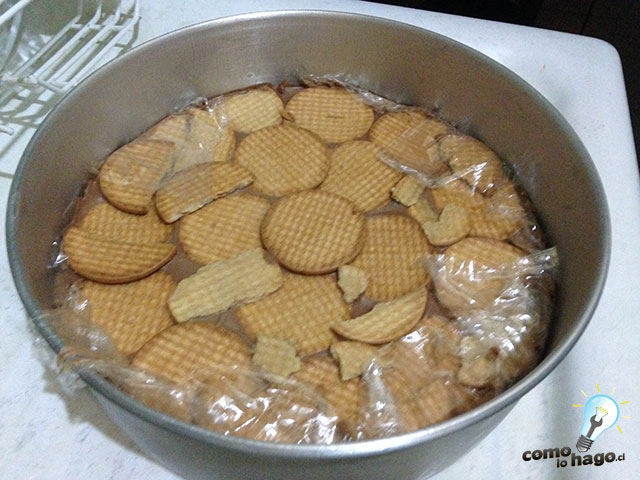 Base de la torta armada - Cómo hacer una marquesa de chocolate