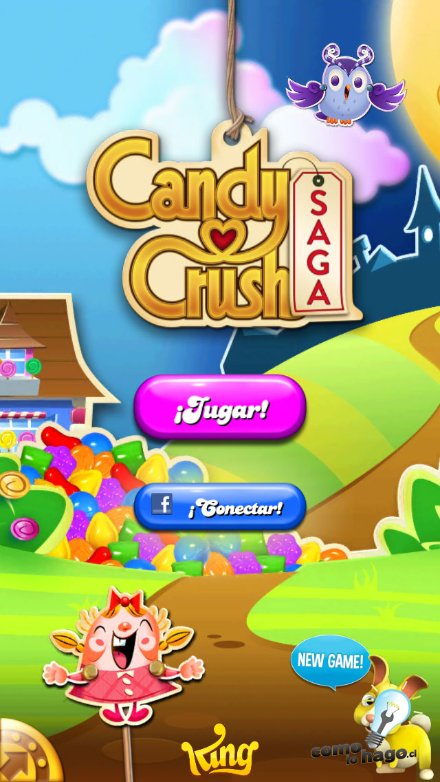 Portada del juego - Cómo obtener vidas gratis en Candy Crush