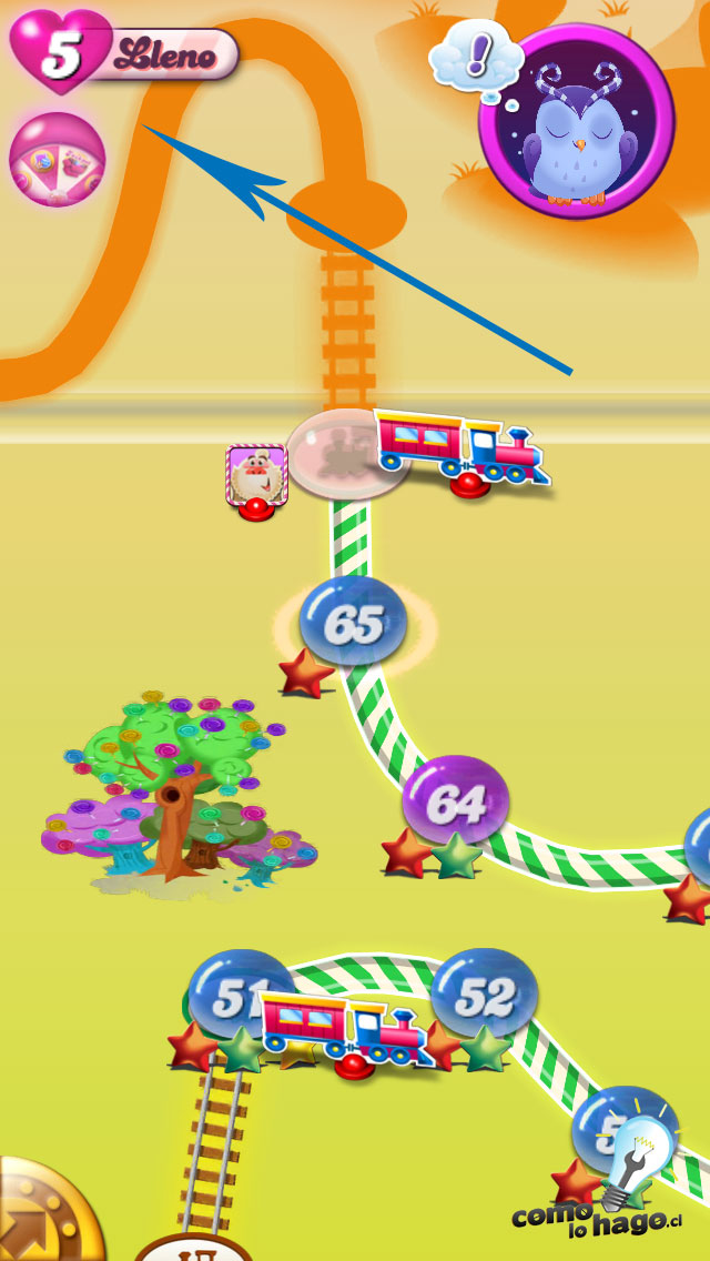 Vidas completas - Cómo obtener vidas gratis en Candy Crush