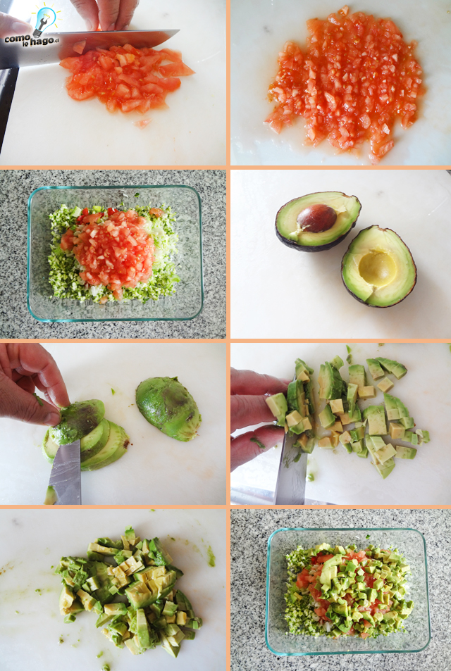 Picando el tomate y la palta - Cómo hacer un pebre de zapallo italiano