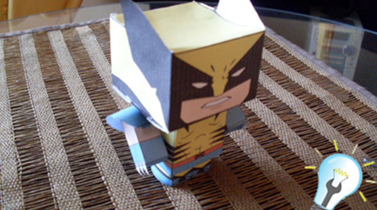 Cómo hacer un Superheroe de Papel