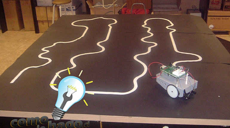 Cómo construir un robot que siga una línea (line follower)