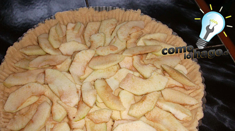 Cómo preparar un kuchen de manzana