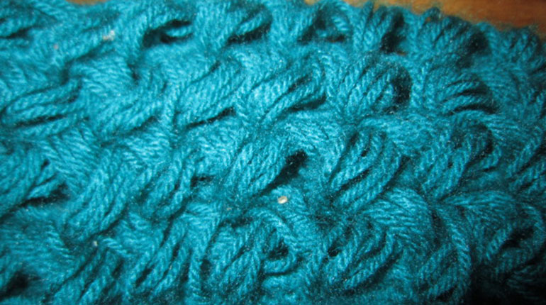 Cómo tejer punto escoba a crochet